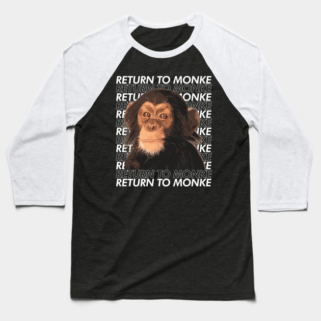 Return to Monke Baseball T-Shirt by giovanniiiii